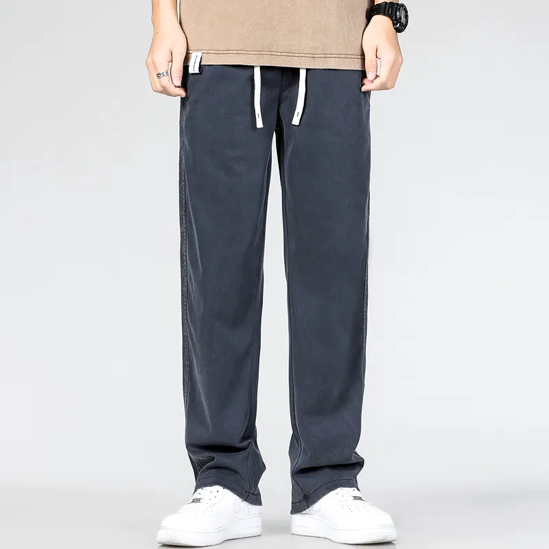 Halloway | Men's Straight Leg Loose Fit Drawstring Pants