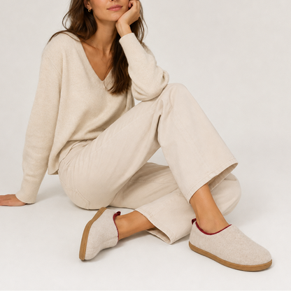 Camden | Unisex Fleece Lined Supportive Slip-On Slipper