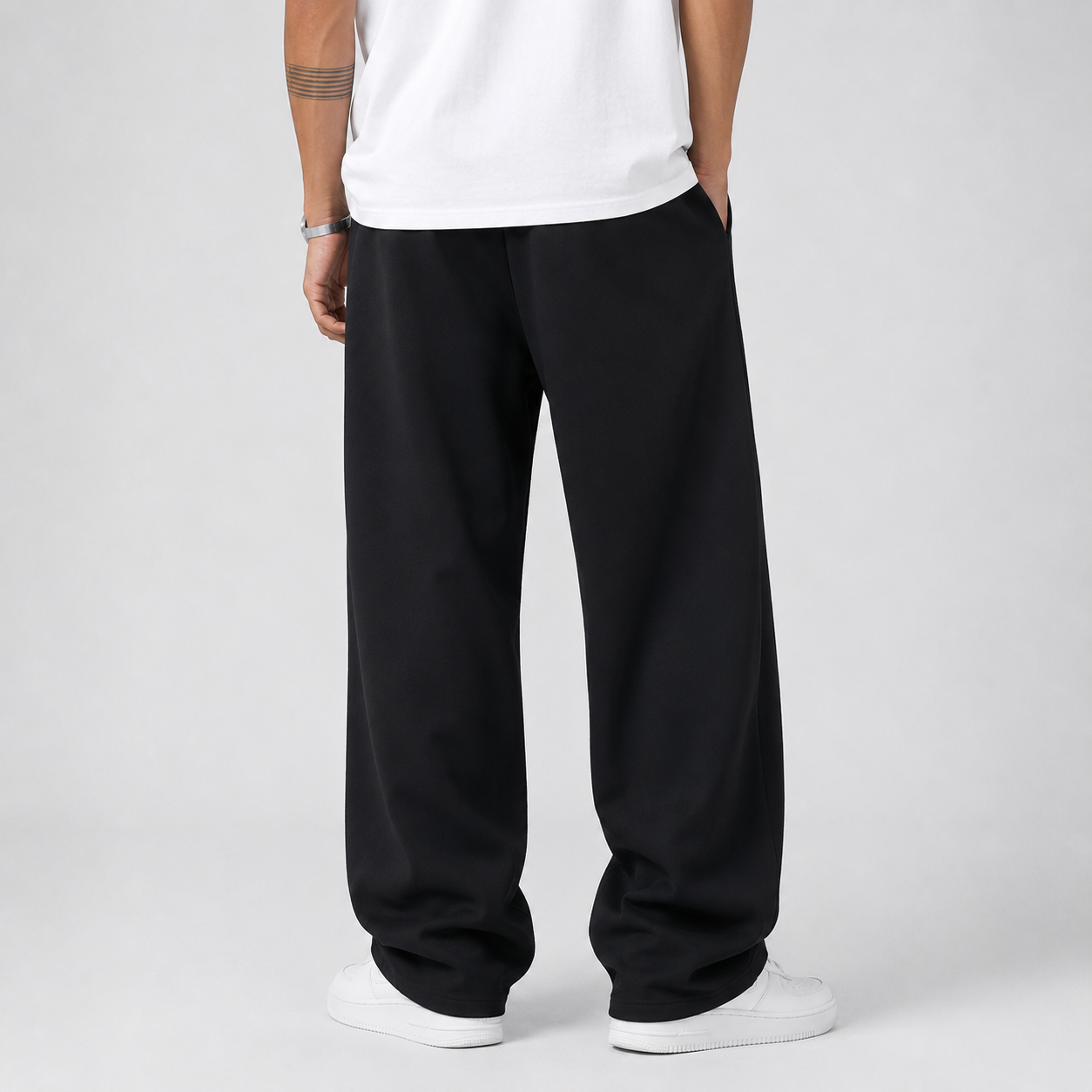 Kaelan | Men's Loose Fit Wide Leg Drawstring Jogger