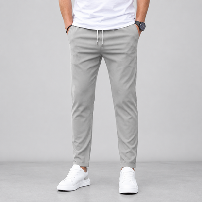 Caspian | Men's Slim Fit Drawstring Tapered Dress Pants