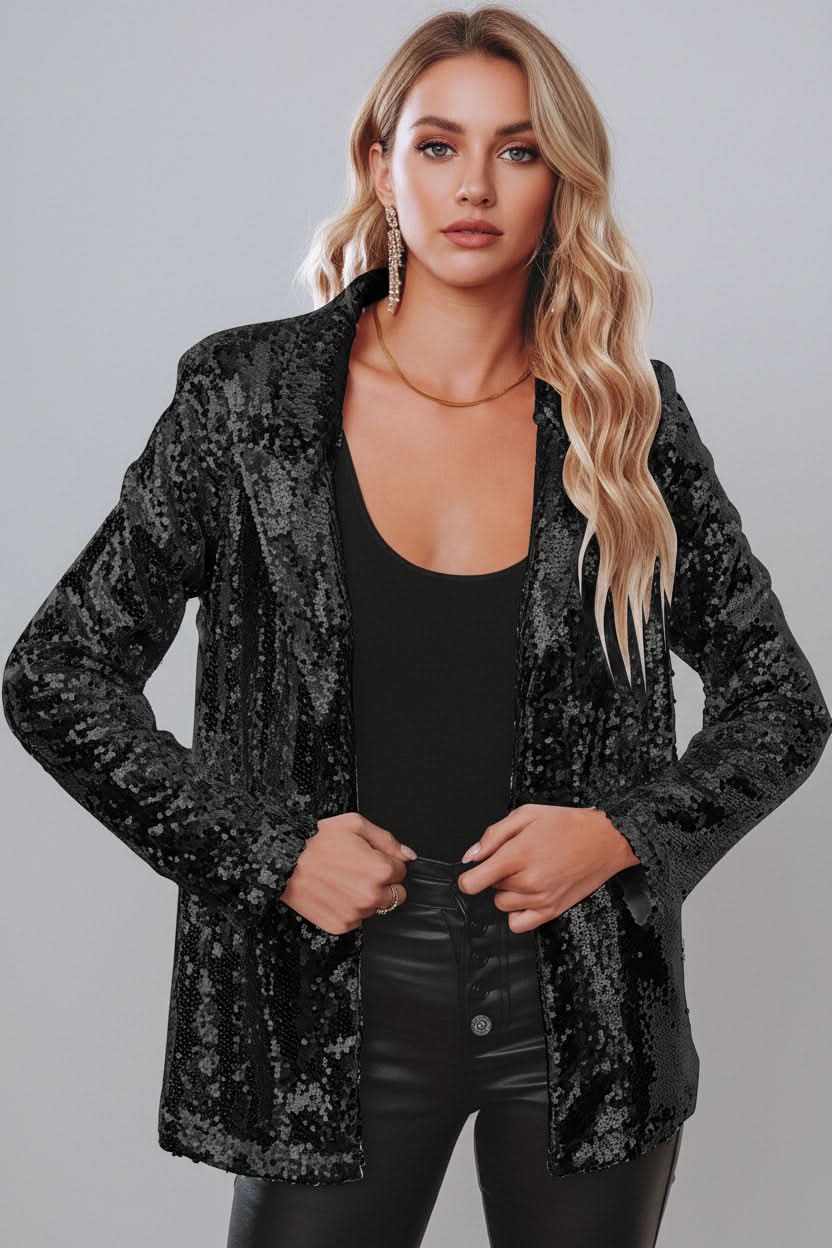 Astrid | Women's Sequin Party Evening Blazer