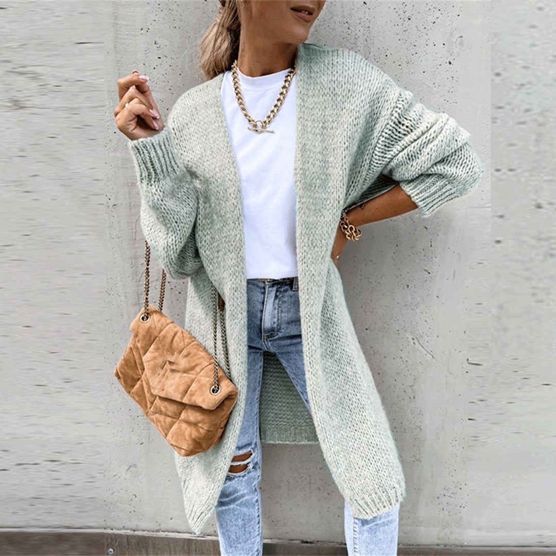 Wrenley | Women's Relaxed Fit Longline Knitted Cardigan