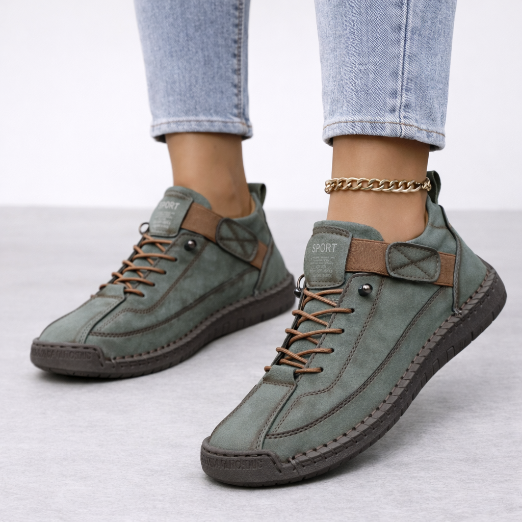 Torvald | Women's Orthopedic Comfort Everyday Casual Lace-Up Sneaker