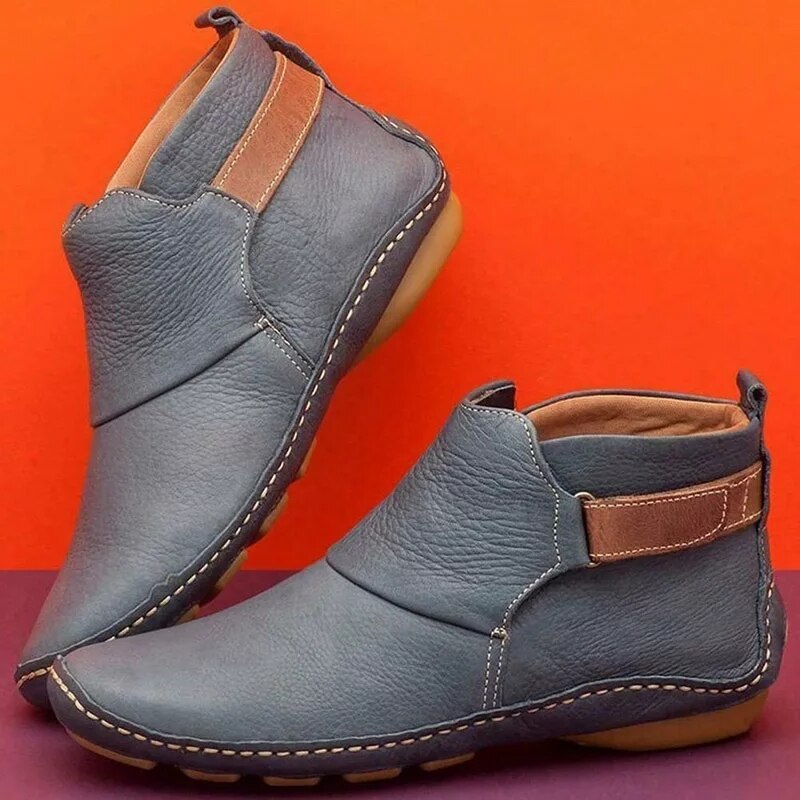 Ottoline | Women's Handmade Leather Suede Ankle Boot