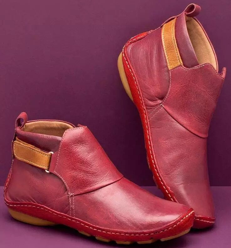 Ottoline | Women's Handmade Leather Suede Ankle Boot