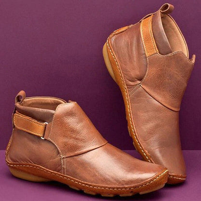 Ottoline | Women's Handmade Leather Suede Ankle Boot