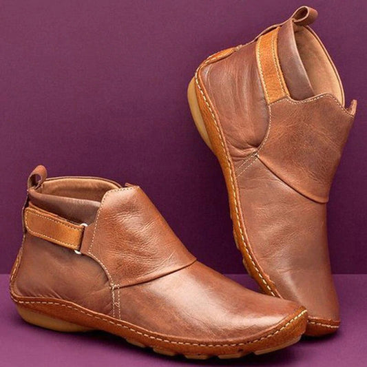 Ottoline | Women's Handmade Leather Suede Ankle Boot