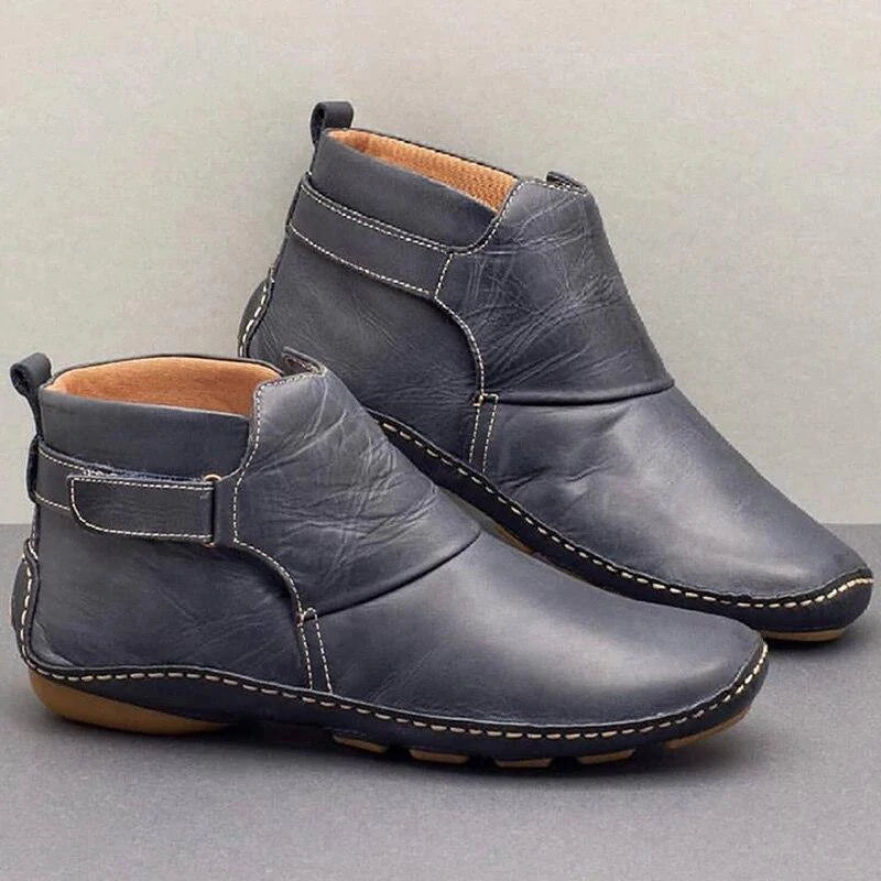 Ottoline | Women's Handmade Leather Suede Ankle Boot