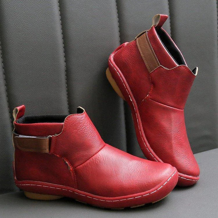 Ottoline | Women's Handmade Leather Suede Ankle Boot