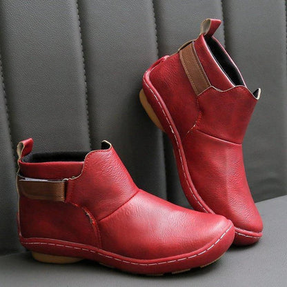 Ottoline | Women's Handmade Leather Suede Ankle Boot