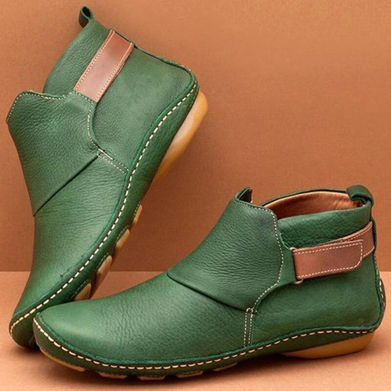 Ottoline | Women's Handmade Leather Suede Ankle Boot