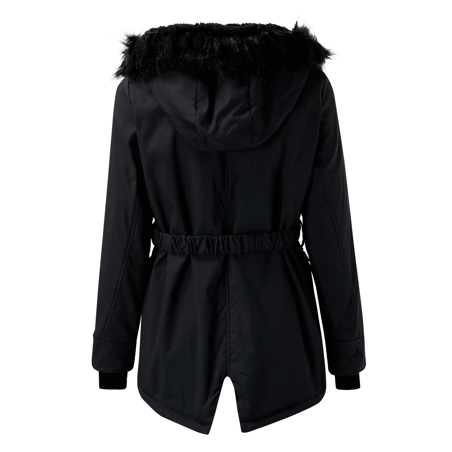 Solveiga | Women's Thick Hooded Faux Fur Winter Parka Coat