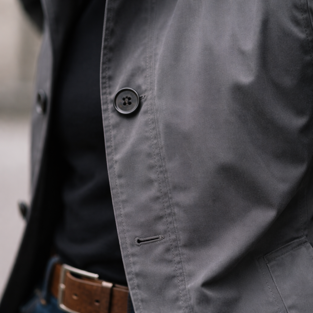 Alaric | Men's Water-Repellent Collared All-Weather Jacket