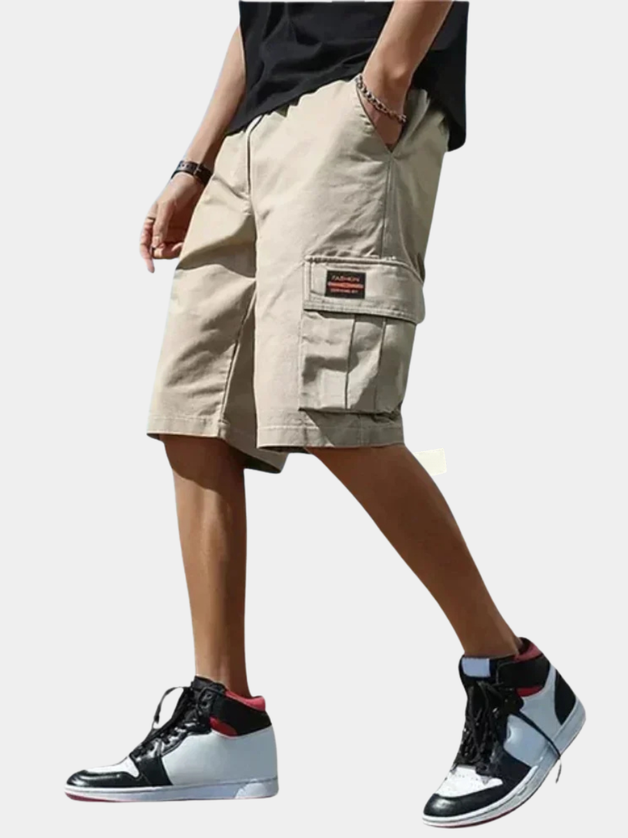 Dawson | Men's Cargo Loose Fit Knee Length Shorts