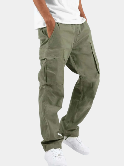 Rourke | Men's Drawstring Cargo Relaxed Fit Trousers