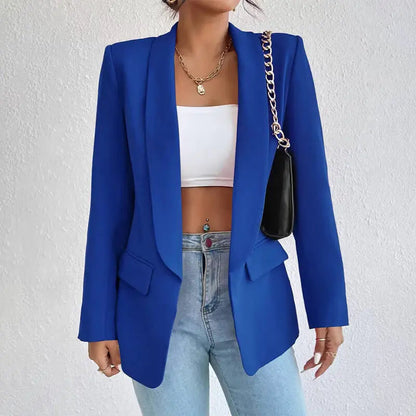 Ophira | Women's Classic Tailored Open Front Blazer