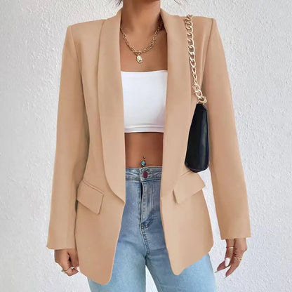 Ophira | Women's Classic Tailored Open Front Blazer