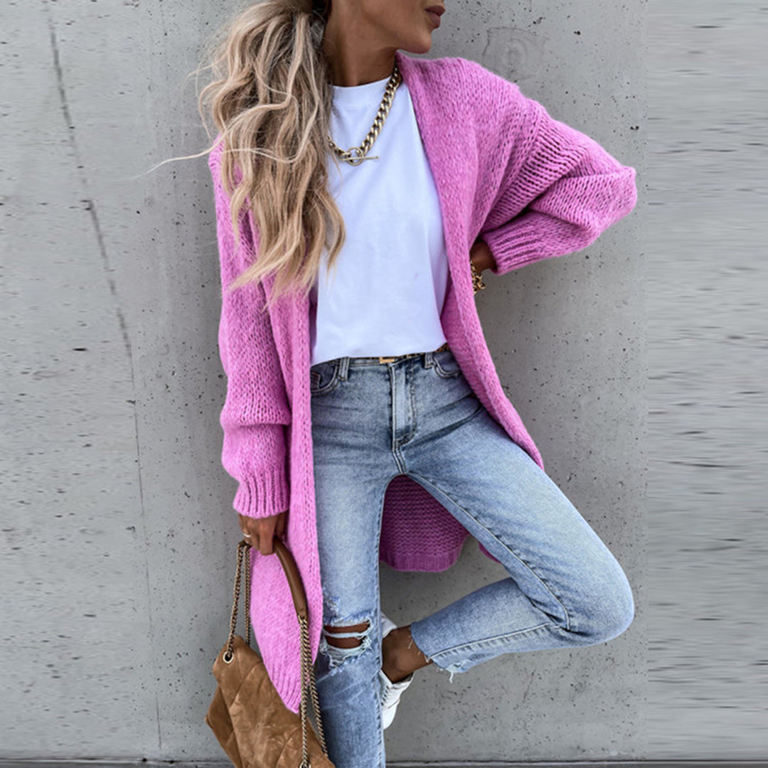 Wrenley | Women's Relaxed Fit Longline Knitted Cardigan