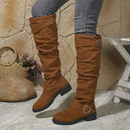 Sorrel | Women's Slouchy Buckle Knee High Boots