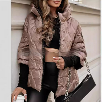 Marlowyth | Women's Quilted Insulated Hooded Puffer Jacket
