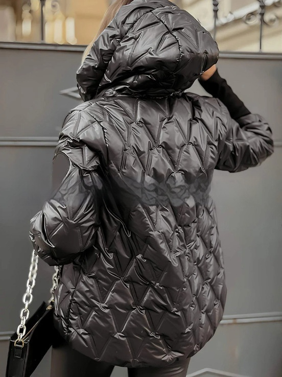 Marlowyth | Women's Quilted Insulated Hooded Puffer Jacket