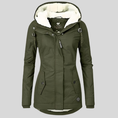 Sabelline | Women's Insulated Waterproof Fleece Lined Hooded Winter Coat