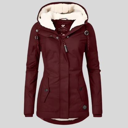 Sabelline | Women's Insulated Waterproof Fleece Lined Hooded Winter Coat