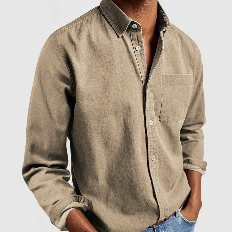 Holden | Men's Long Sleeve Button Down Chest Pocket Shirt