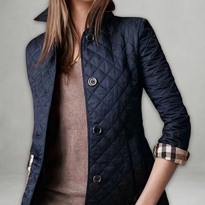 Bexanne | Women's Tailored Quilted Collared Autumn Jacket