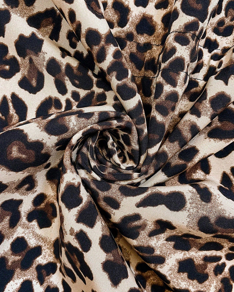 Aleah | Women's Reversible Hooded Leopard Print Coat