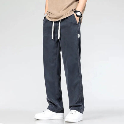 Halloway | Men's Straight Leg Loose Fit Drawstring Pants