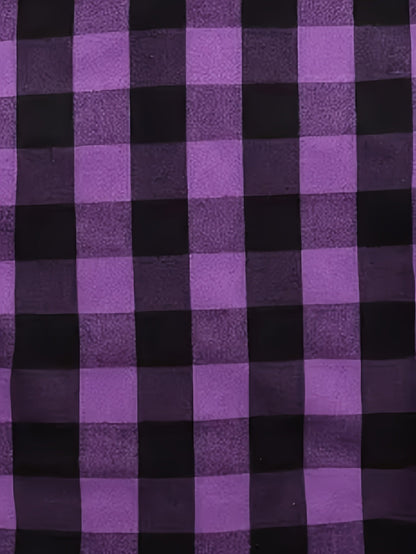 Wrenlee | Women's Relaxed Buffalo Check Plaid Button Up Shirt