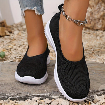 Sol | Slip On Knit Mesh Lightweight Orthopedic Sneaker