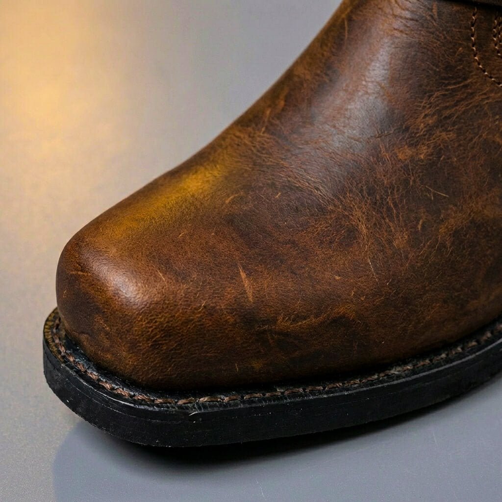 Dorian | Men's Genuine Leather Harness Square Toe Western Boot