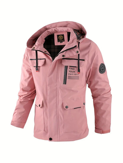Bastian | Men's Waterproof Hooded Cargo Winter Jacket