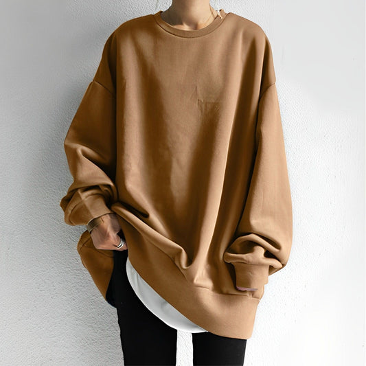 Tamsin | Women's Oversized Crewneck Pullover Sweater