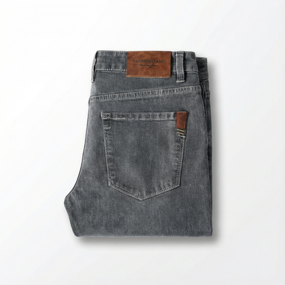 Korbin | Men's Tapered Stretch Denim Dress Pants Jeans