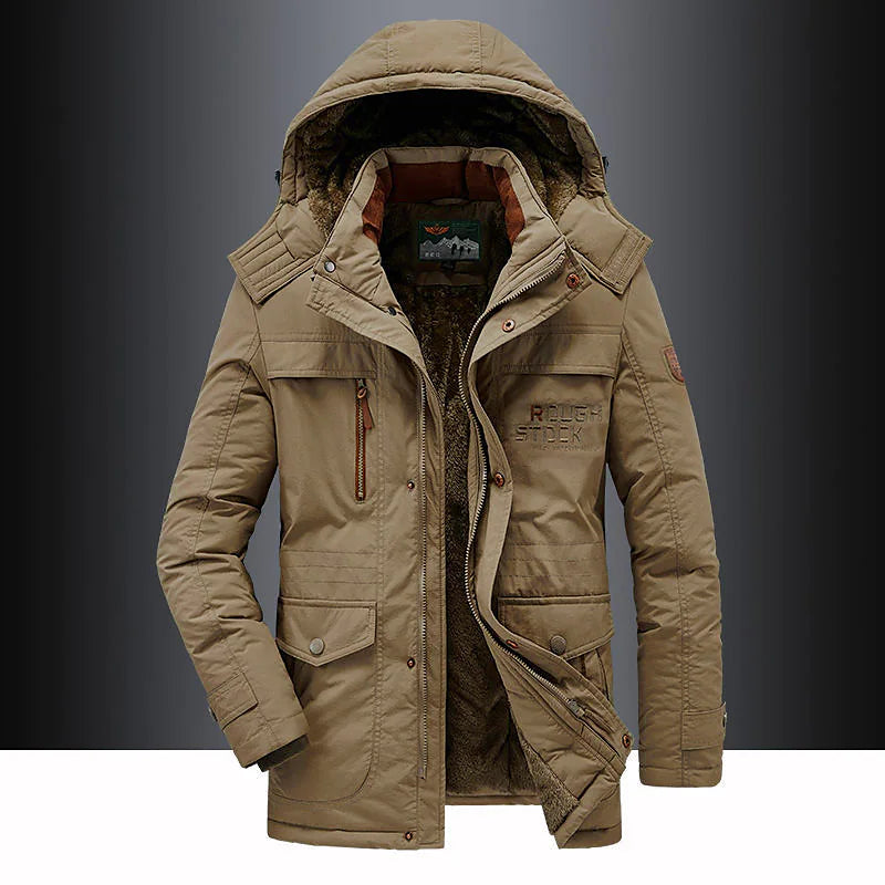Balthazar | Men's Insulated Hooded Fleece-Lined Winter Parka Jacket