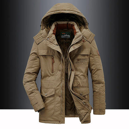 Balthazar | Men's Insulated Hooded Fleece-Lined Winter Parka Jacket