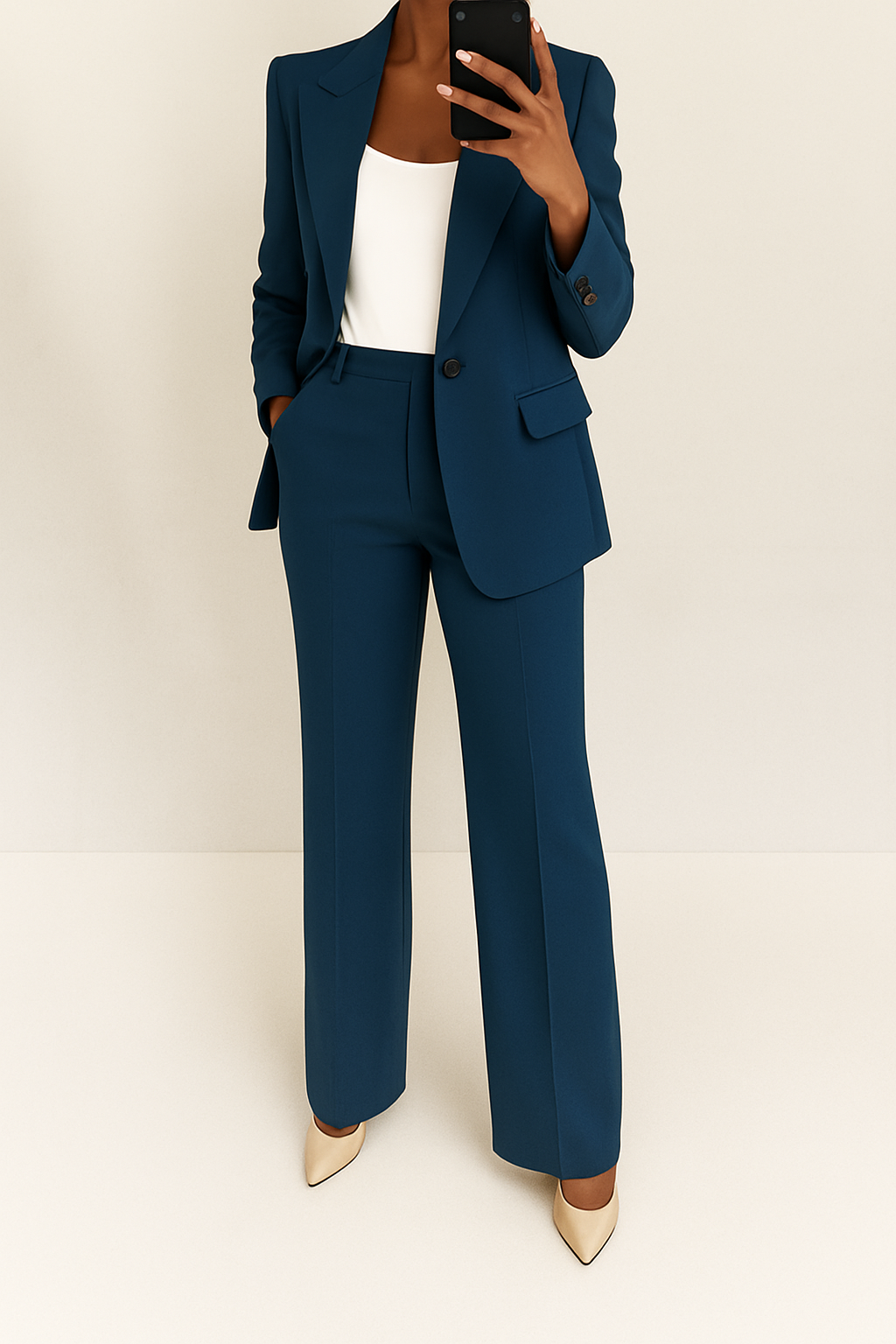 Julie | Women's Tailored Single-Breasted Two-Piece Suit