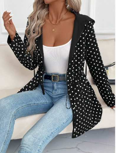 Aleah | Women's Reversible Hooded Leopard Print Coat