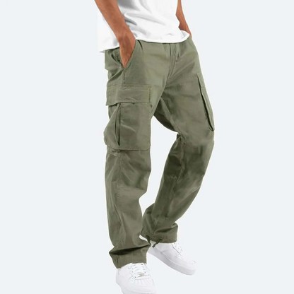 Rourke | Men's Drawstring Cargo Relaxed Fit Trousers