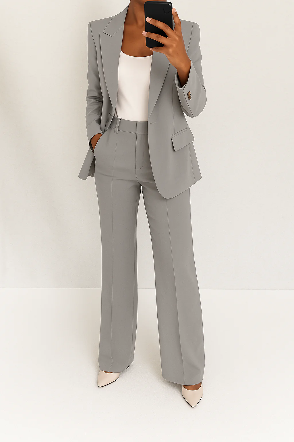 Julie | Women's Tailored Single-Breasted Two-Piece Suit