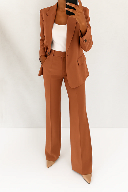 Marlowe | Women's Tailored Single-Breasted Two-Piece Suit