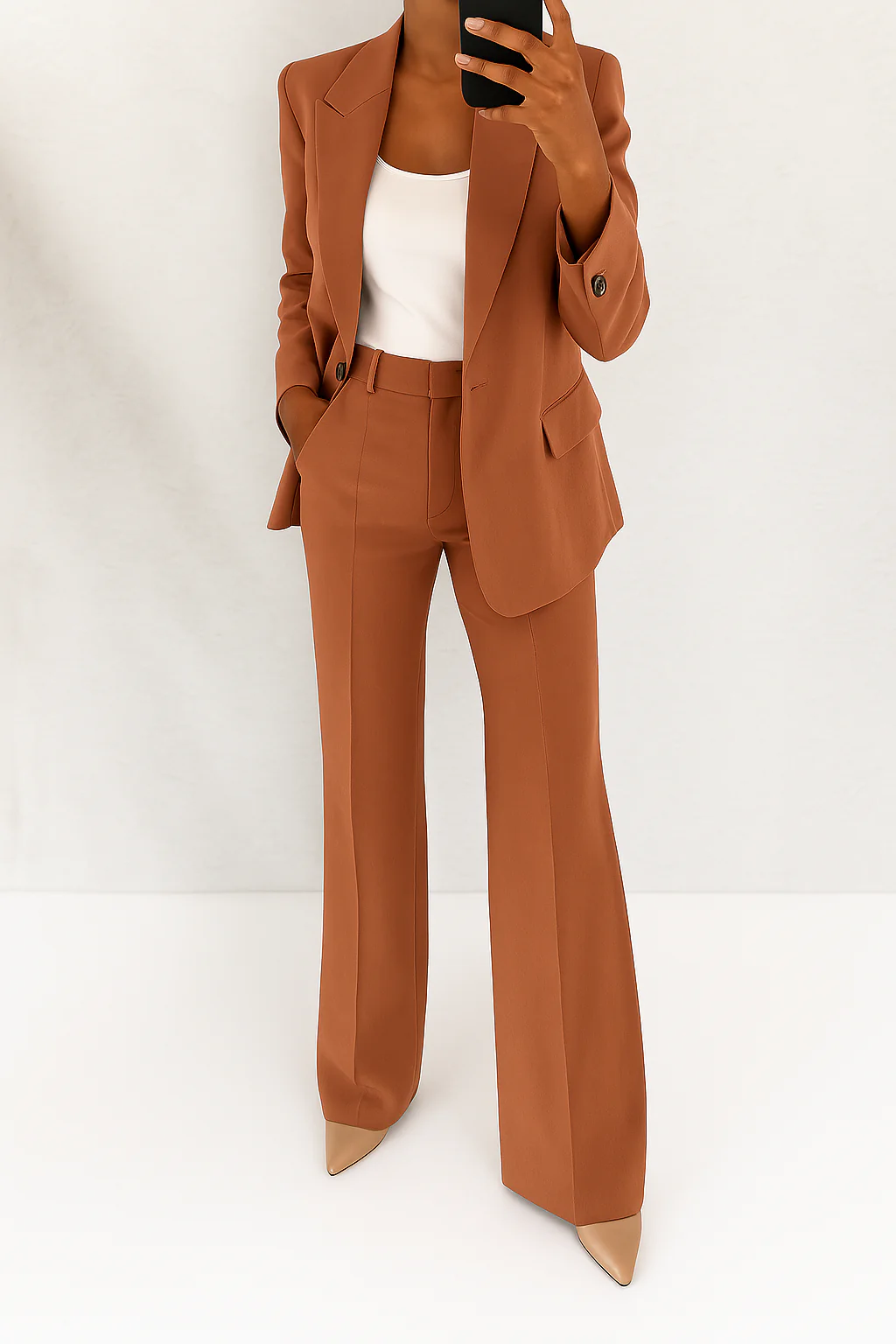 Julie | Women's Tailored Single-Breasted Two-Piece Suit