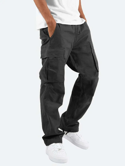 Rourke | Men's Drawstring Cargo Relaxed Fit Trousers