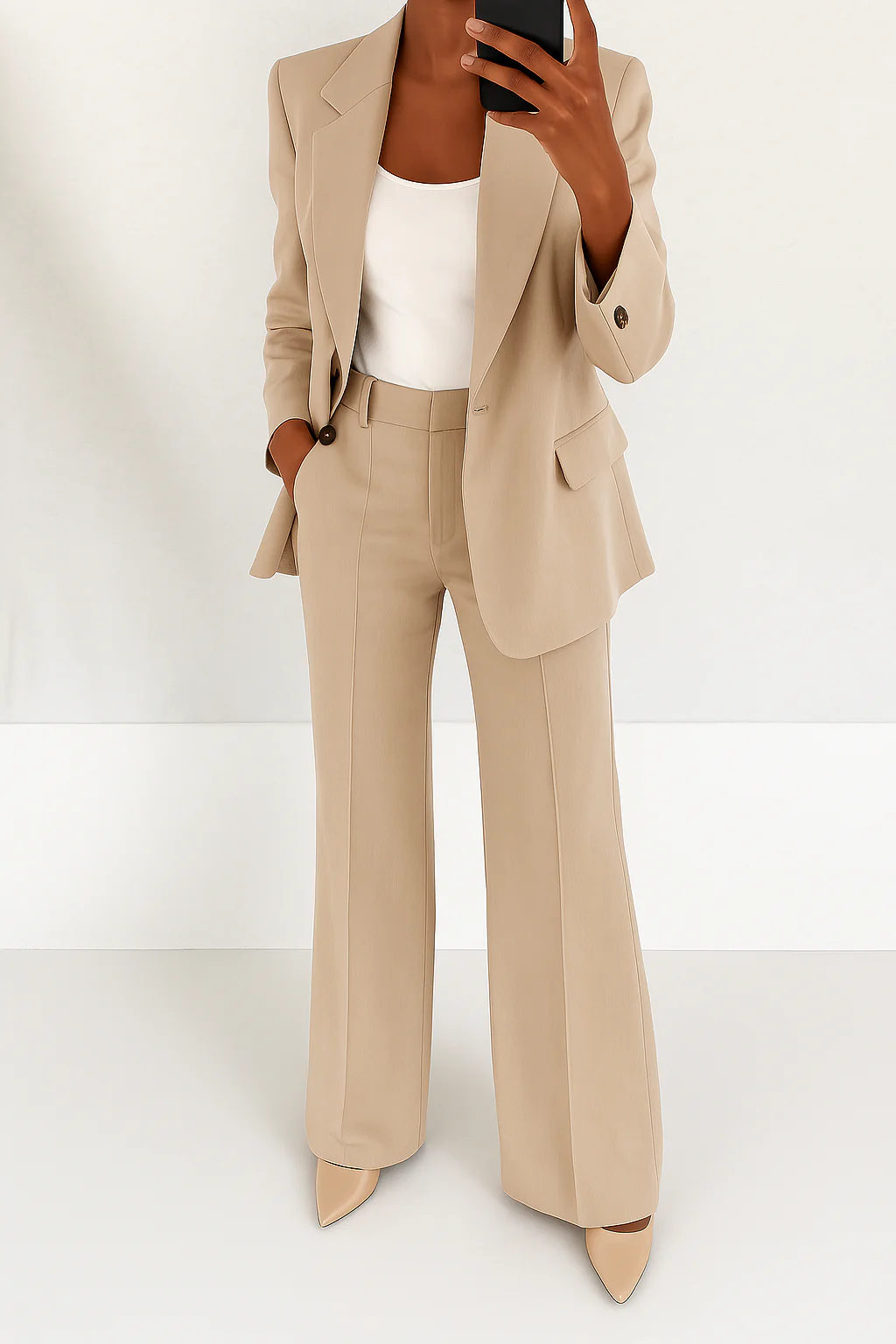 Julie | Women's Tailored Single-Breasted Two-Piece Suit