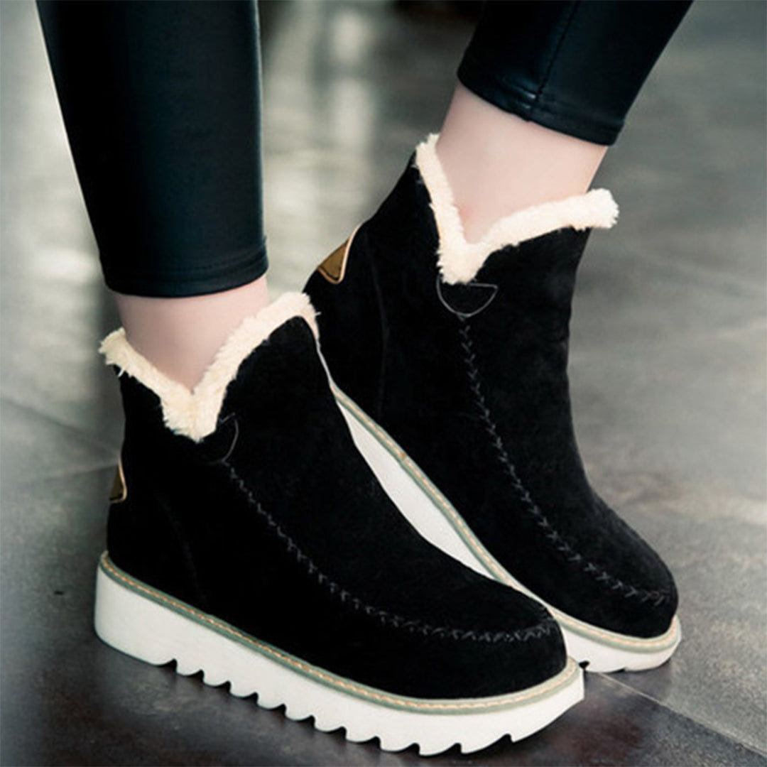 Wrenpine | Women's Faux Fur Warm Snow Platform Ankle Boot