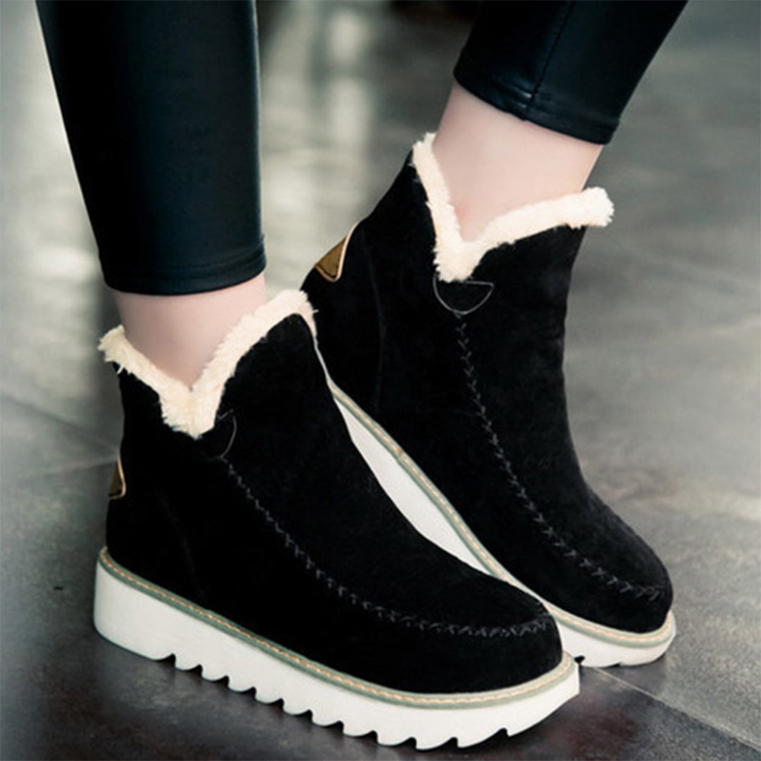 Wrenpine | Women's Faux Fur Warm Snow Platform Ankle Boot
