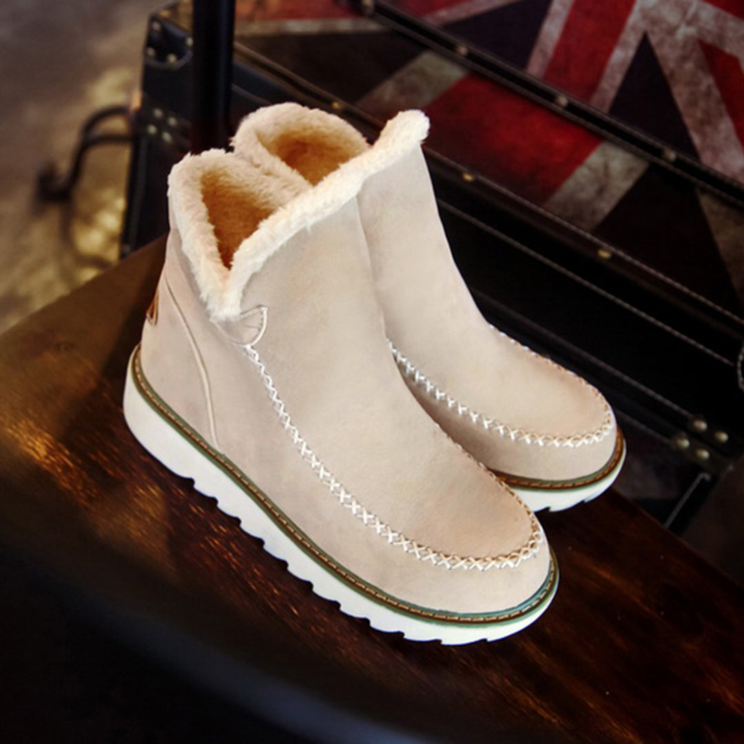 Wrenpine | Women's Faux Fur Warm Snow Platform Ankle Boot